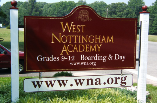 Maryland - Trường Trung Học West Nottingham Academy - USA