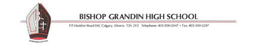 Trường Trung Học Bishop Grandin High School - Calgary, Alberta, Canada