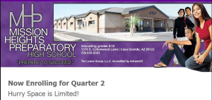 Arizona - Trường Trung Học Công Lập Mission Heights Preparatory High School - USA