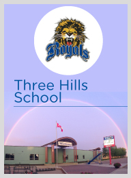 Trường Trung Học Three Hills School - Three Hills, Alberta, Canada